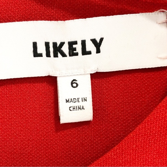 Likely Red mini dress - Picture 5 of 12